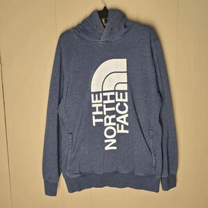 The North Face Men's Blue Hoodie Size L